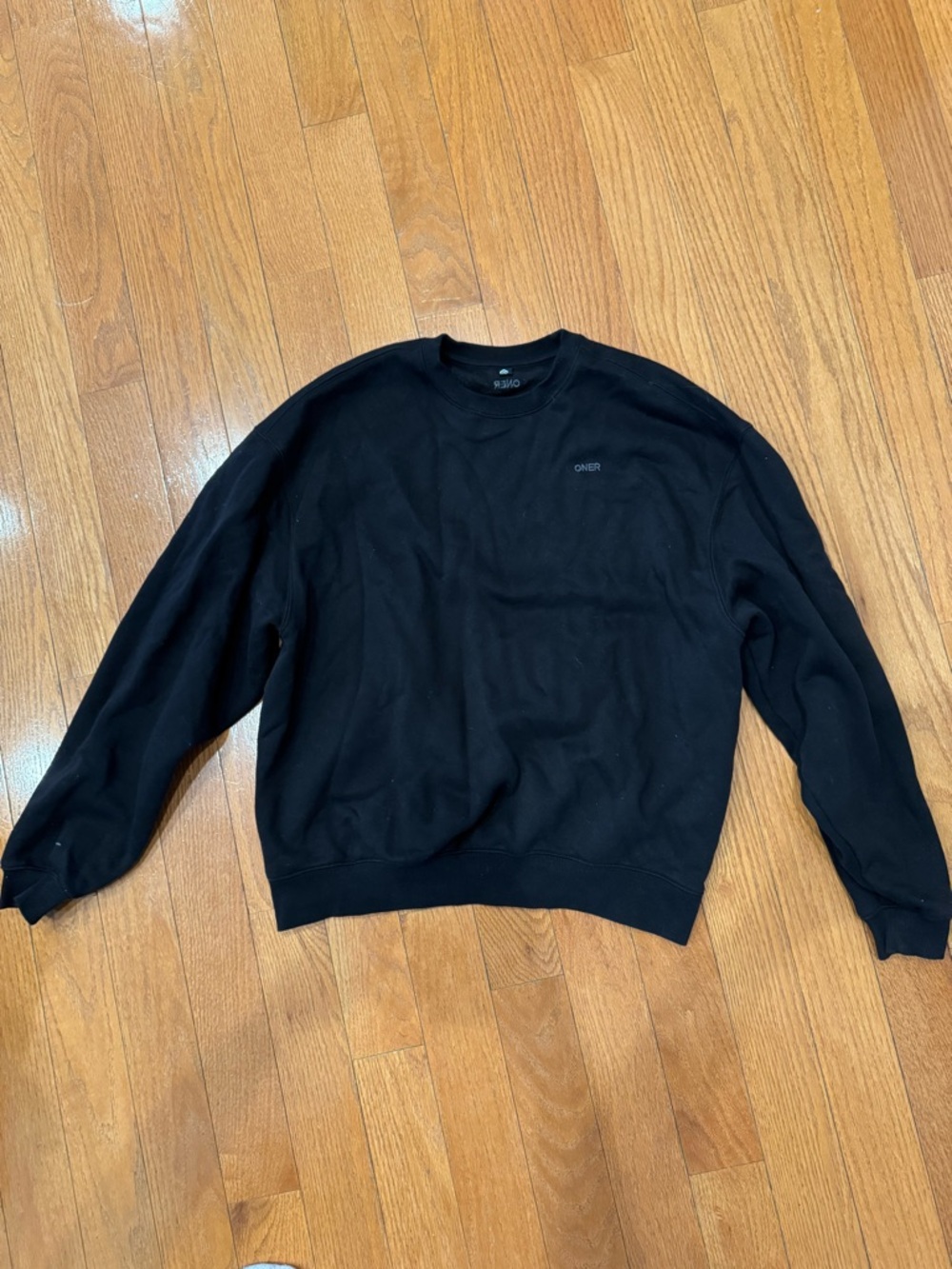 Oner Active Black Crewneck Sweatshirt